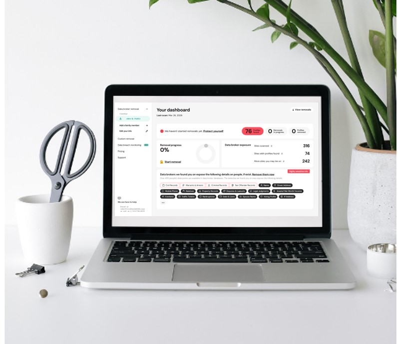 computer dashboard